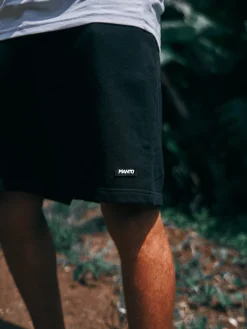 MANTO Baumwollshorts ICON schwarz