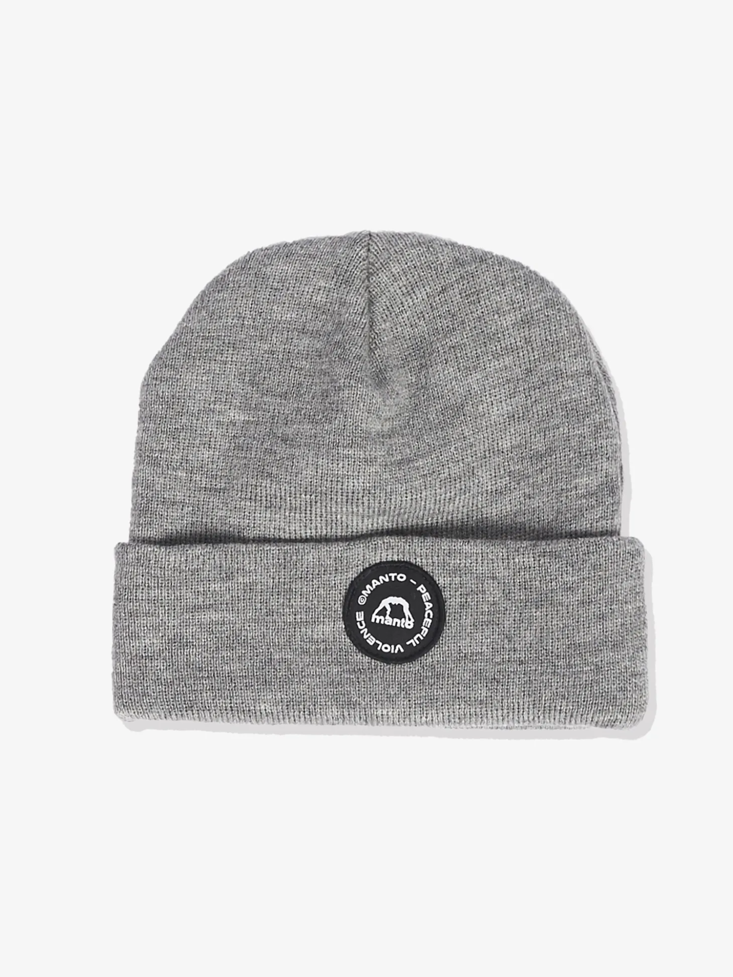 MANTO beanie CIRCLE grau