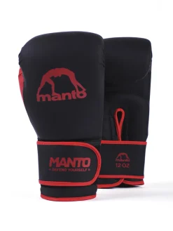 MANTO Boxhandschuhe ESSENTIAL schwarz-rot