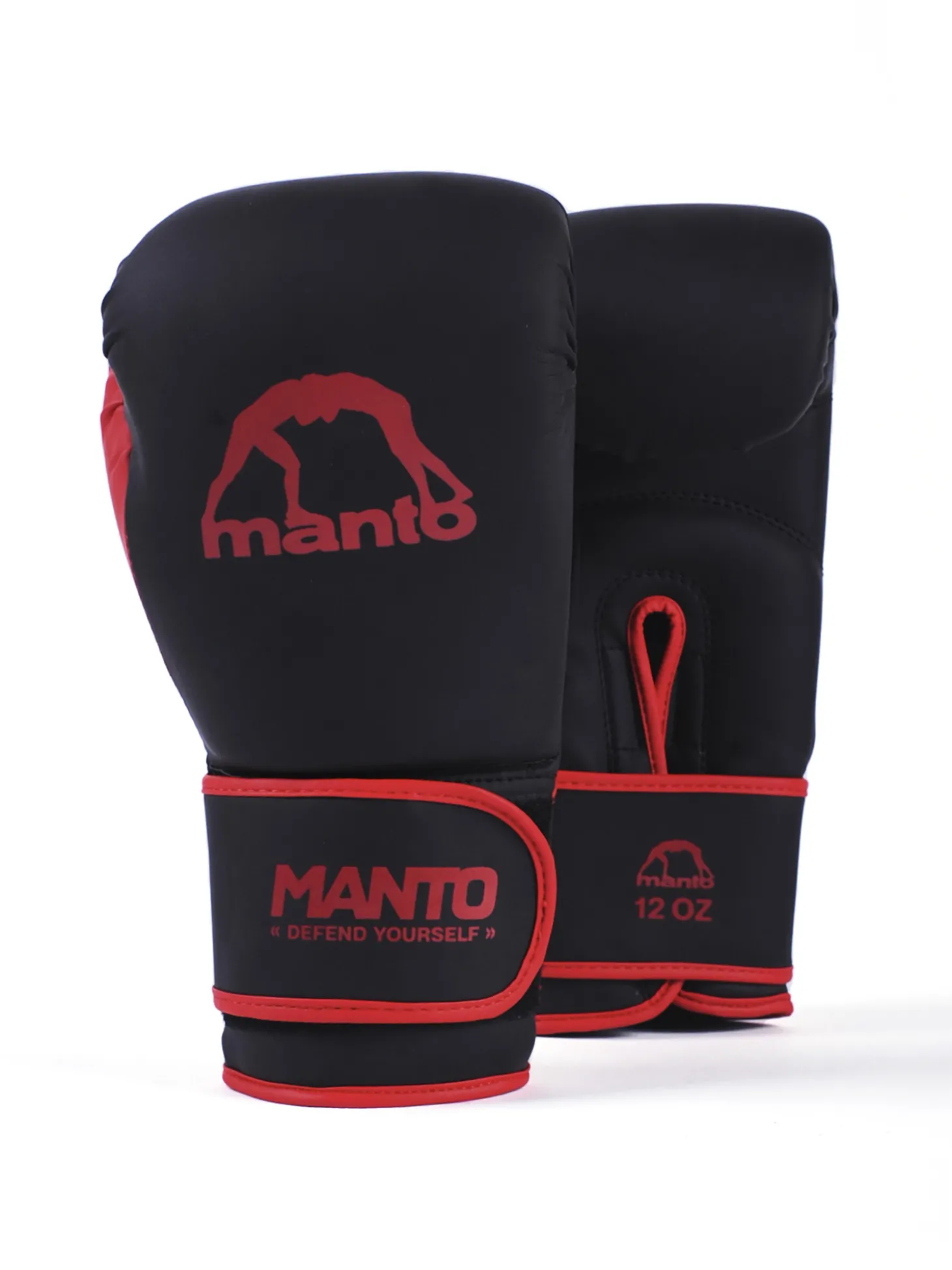 MANTO Boxhandschuhe ESSENTIAL schwarz-rot