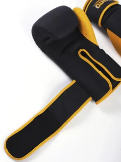 MANTO Boxhandschuhe ESSENTIAL schwarz-gelb
