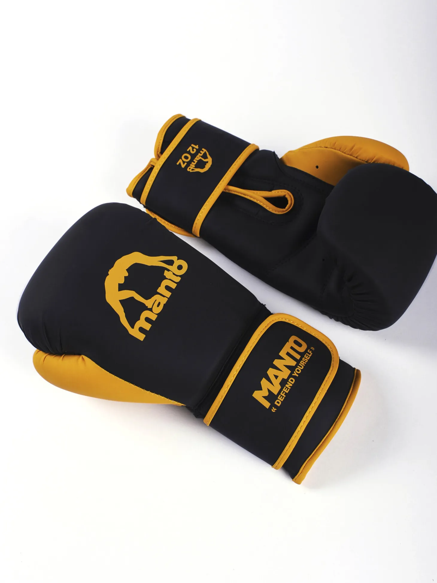 MANTO Boxhandschuhe ESSENTIAL schwarz-gelb