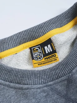 MANTO crewneck LOGO 2.0 melange