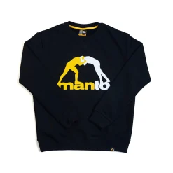 MANTO crewneck LOGO 2.0 schwarz