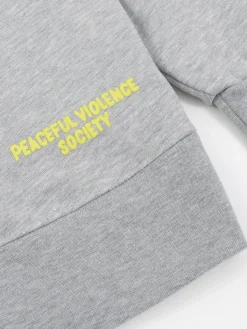 MANTO crewneck SOCIETY  heather gray
