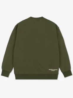 MANTO crewneck SOCIETY  khaki
