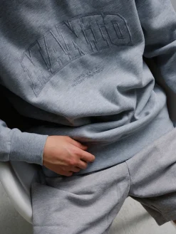 MANTO crewneck VARSITY grau