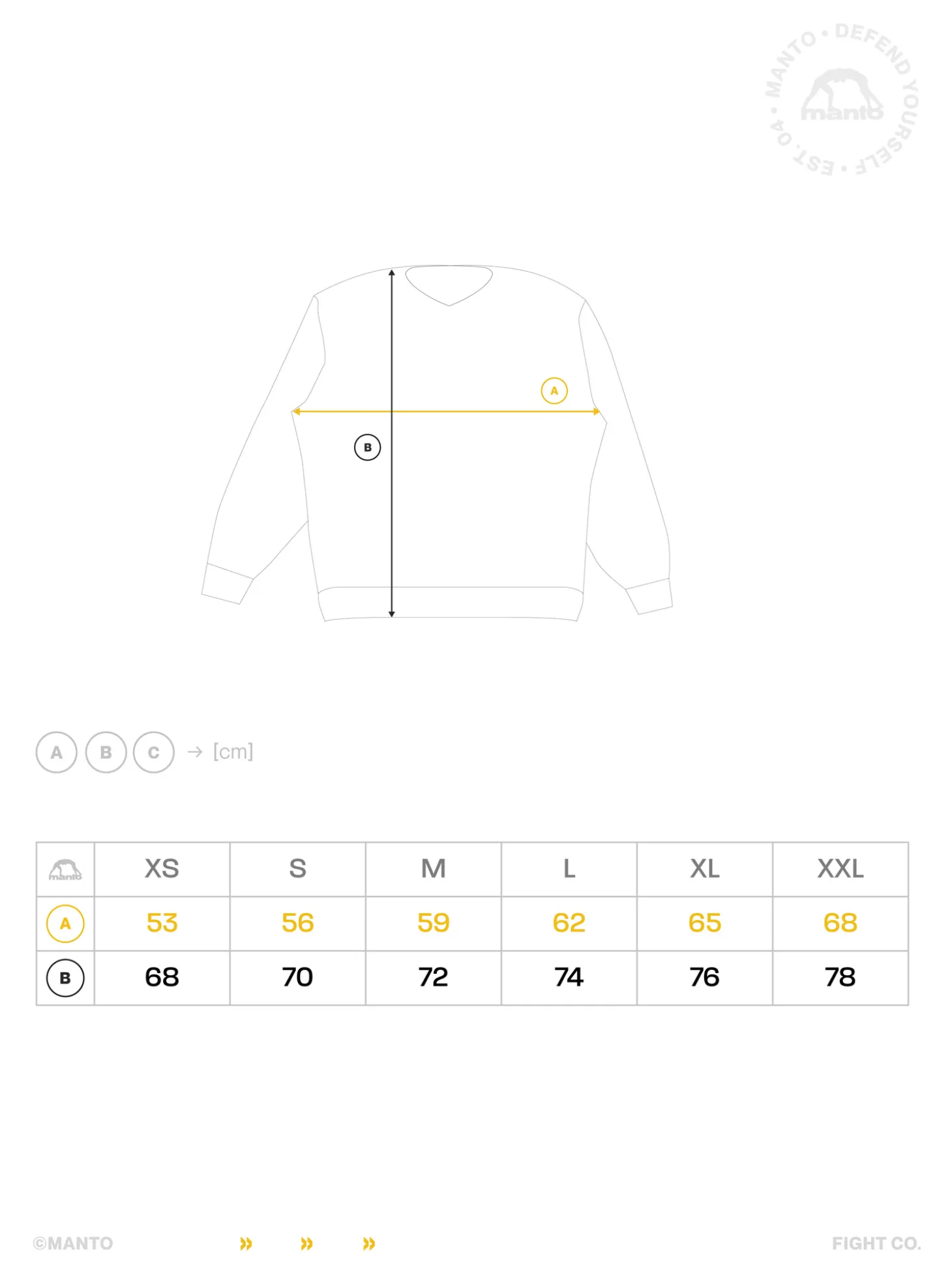 MANTO crewneck VARSITY grau