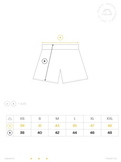 MANTO fight shorts HELL