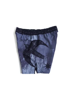 MANTO fight shorts LIVINGS grau