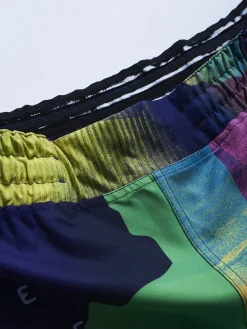 MANTO fight shorts NEON ABSTRACT