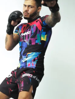 MANTO fight shorts RAVE