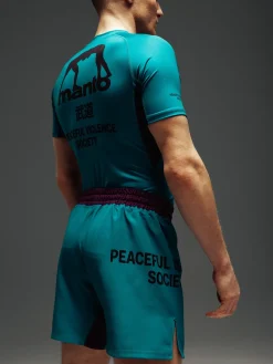 MANTO fight shorts SOCIETY grun