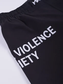 MANTO fight shorts SOCIETY schwarz
