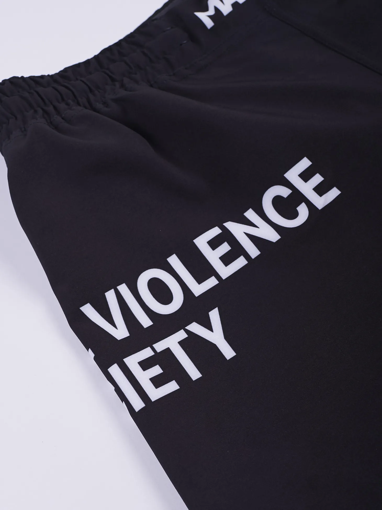 MANTO fight shorts SOCIETY schwarz
