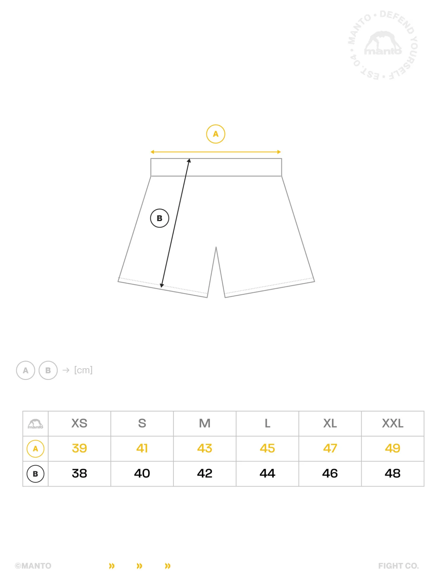 MANTO fight shorts SOCIETY grun