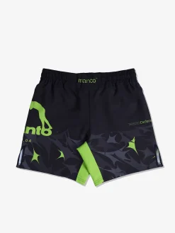 MANTO fight shorts TERRA schwarz