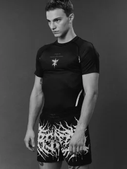 MANTO fight shorts TREASURE ZONE schwarz