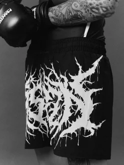 MANTO fight shorts TREASURE ZONE schwarz