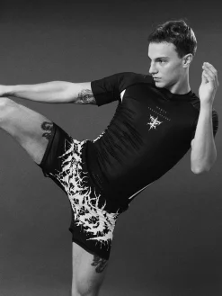 MANTO fight shorts TREASURE ZONE schwarz