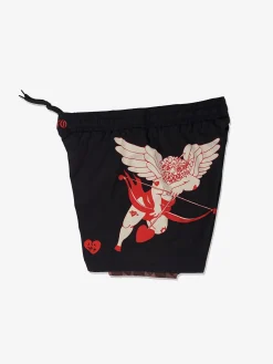 MANTO fight shorts TUFF LUV schwarz