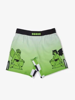 MANTO fight shorts TWO SIDES grun