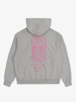 MANTO hoodie BALACLAVA OVERSIZE melange