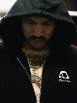 MANTO hoodie FIGHT COMPANY schwarz