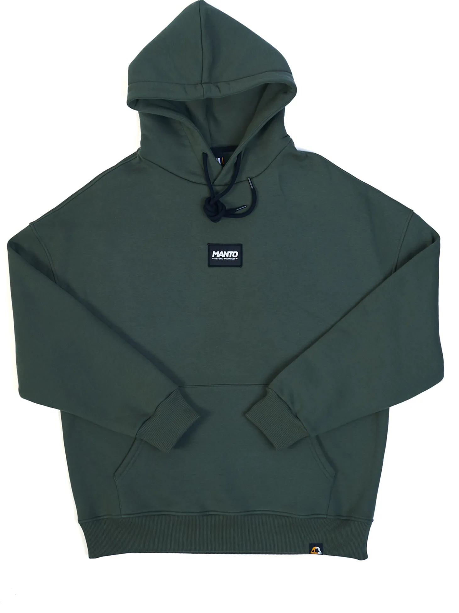 MANTO hoodie LABEL OVERSIZE khaki