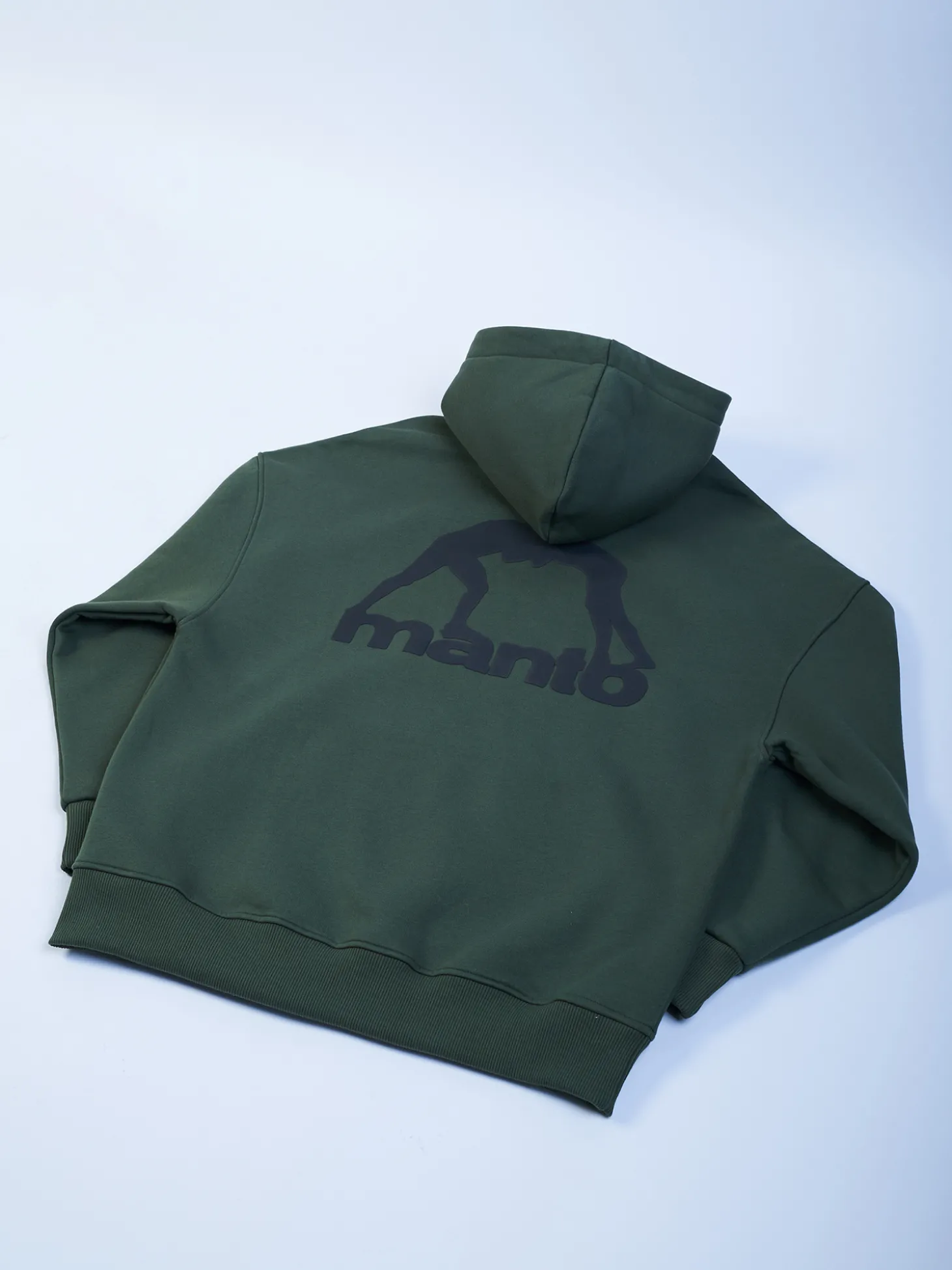 MANTO hoodie LABEL OVERSIZE khaki