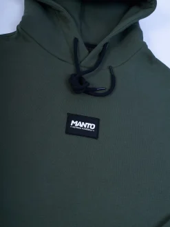MANTO hoodie LABEL OVERSIZE khaki
