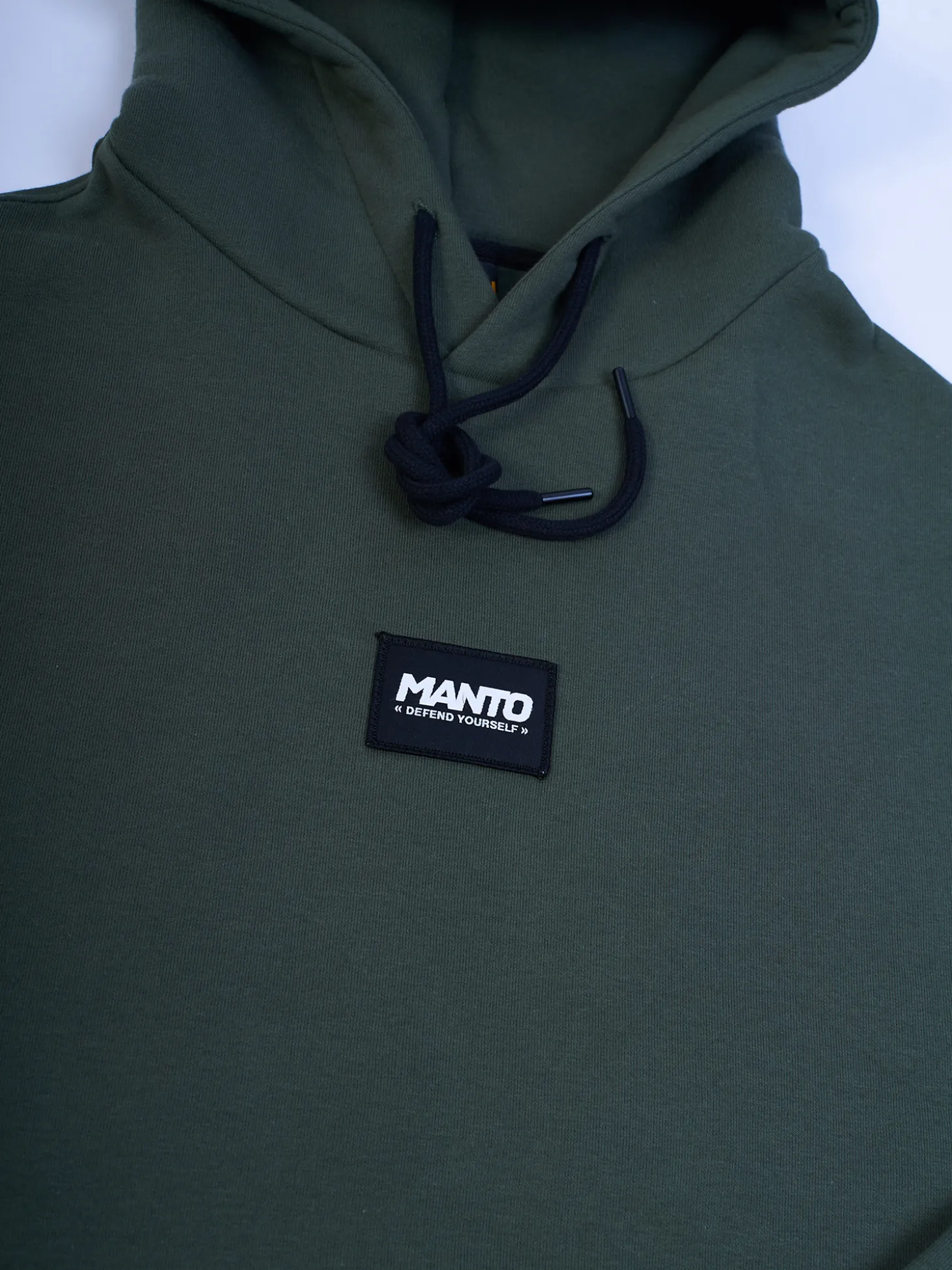 MANTO hoodie LABEL OVERSIZE khaki