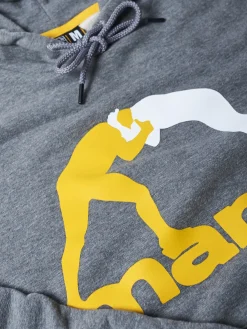 MANTO hoodie LOGO 2.0 grau