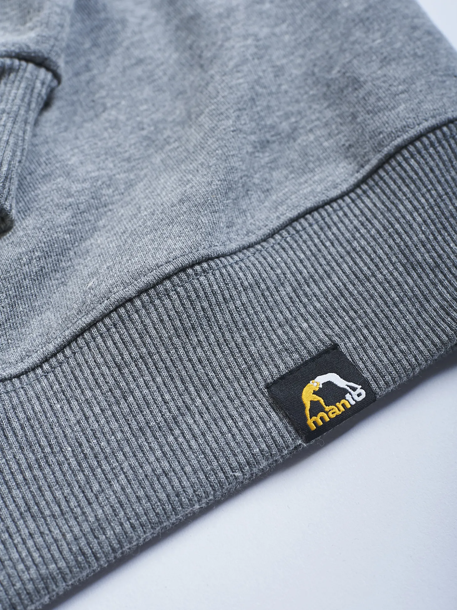 MANTO hoodie LOGO 2.0 grau