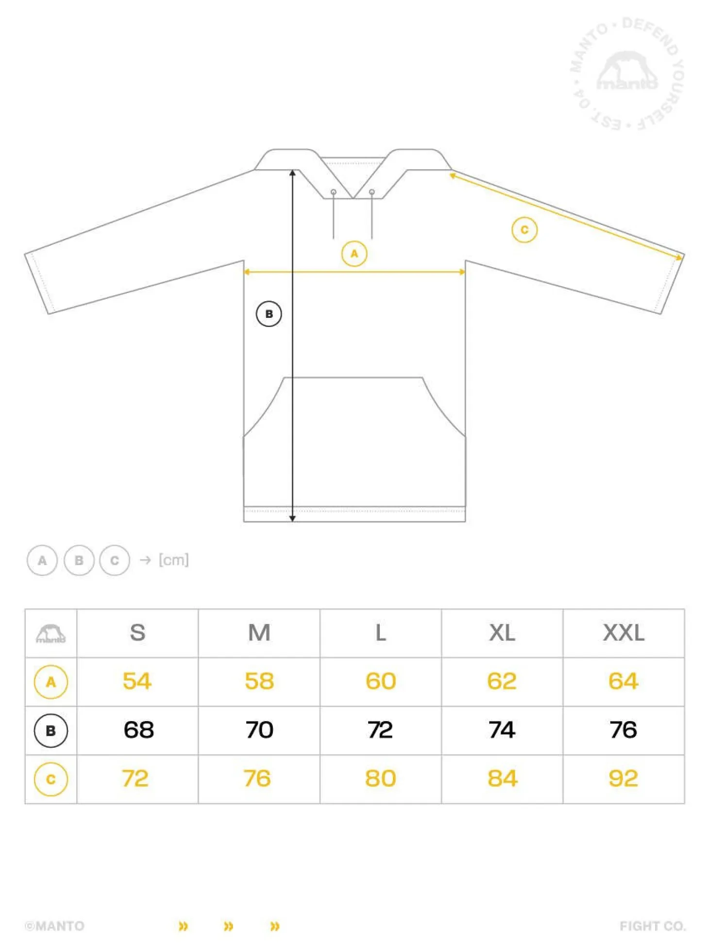 MANTO hoodie LOGO 2.0 grau