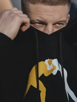MANTO hoodie LOGO 2.0 schwarz