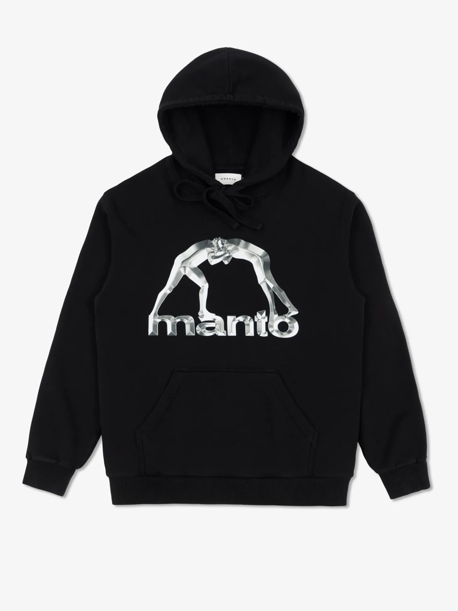 MANTO hoodie METAL 24 schwarz
