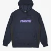 MANTO hoodie PARIS 4 marine blau