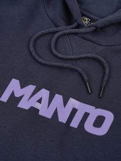 MANTO hoodie PARIS 4 marine blau