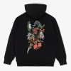 MANTO hoodie TENGU schwarz