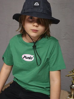 MANTO kinder t-shirt DOGS grun