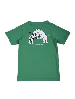 MANTO kinder t-shirt DOGS grun