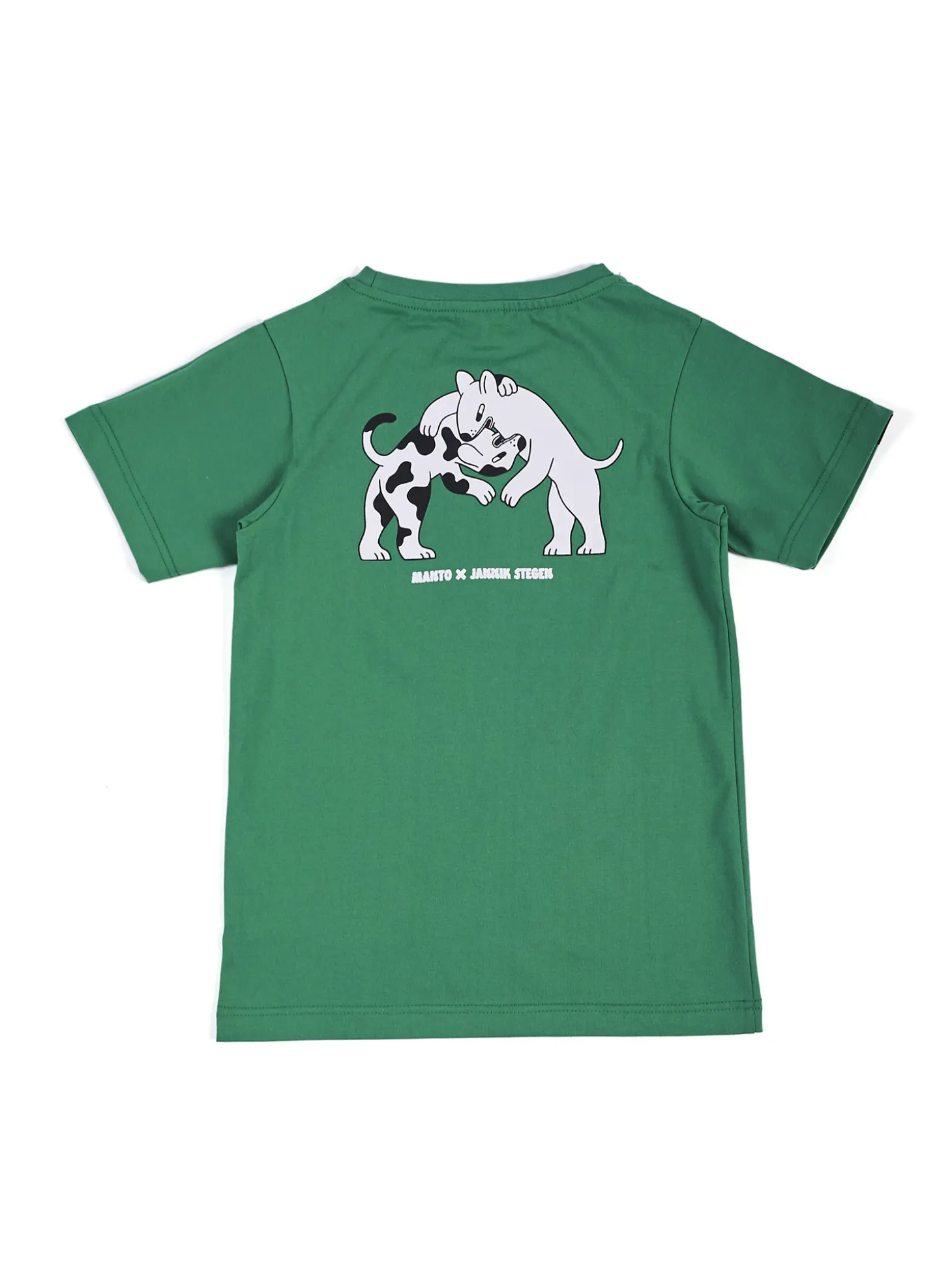 MANTO kinder t-shirt DOGS grun