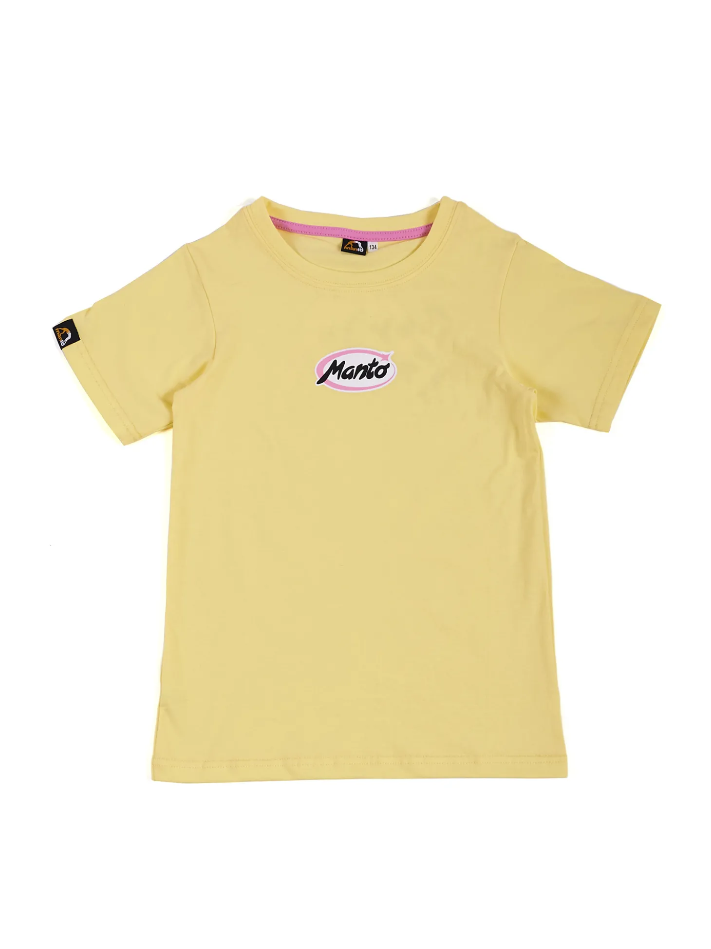 MANTO kinder t-shirt DOGS gelb