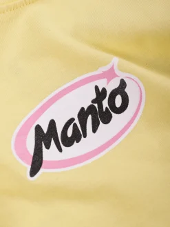 MANTO kinder t-shirt DOGS gelb