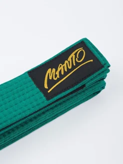 MANTO Kindergürtel BJJ TAG grün
