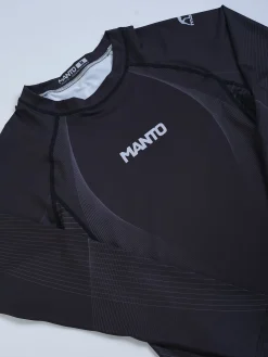 MANTO longarm rashguard FLOW schwarz