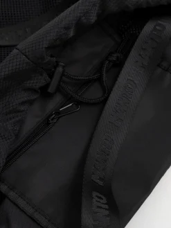 MANTO  mesh bag SOCIETY schwarz