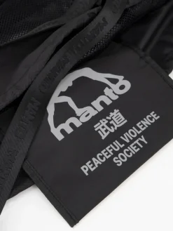 MANTO  mesh bag SOCIETY schwarz