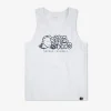 MANTO Muskelshirt BROS weiss